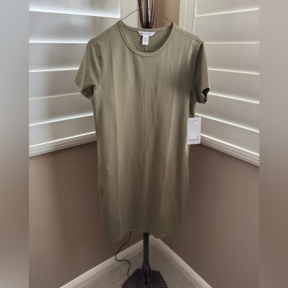 Athleta Essential Tee Dress Size S NWT - Picture 3 of 7
